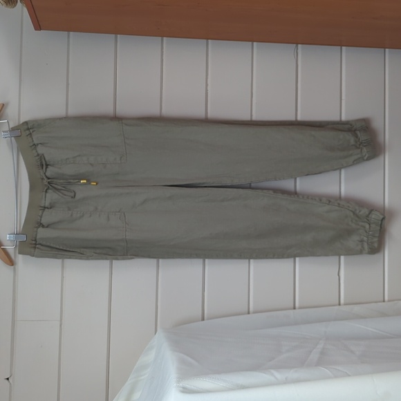 Linen joggers, size S ,( feels like M) - Picture 1 of 5